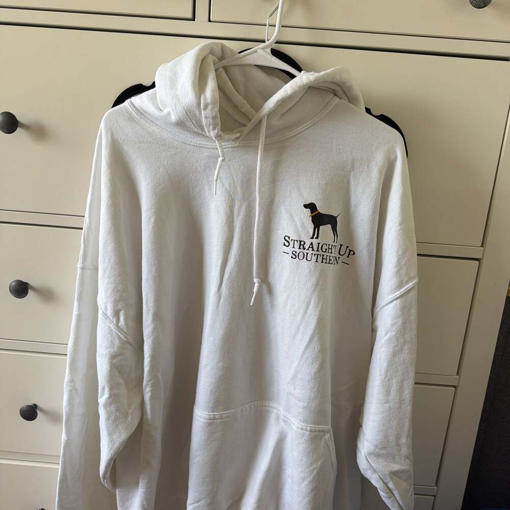 The Black Dog Unisex Small Logo Heavyweight Hoodie